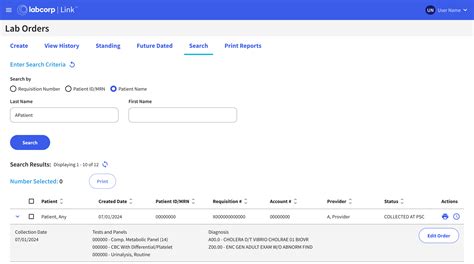 lab corps portal|Labcorp .
